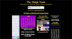 Desktop Screenshot of magicnook.com